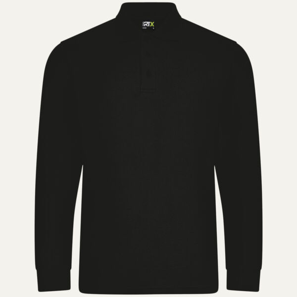 Pro RTX Pro Long Sleeve Piqué Polo Shirt Thumbnail