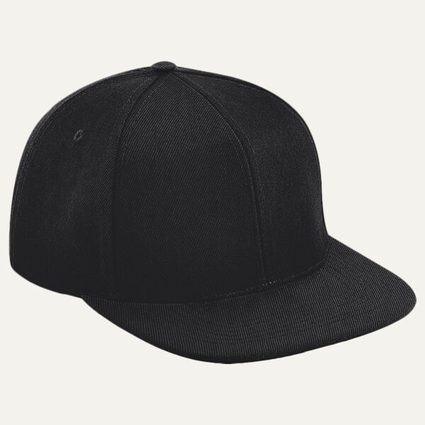 Beechfield Original Flat Peak 6 Panel Snapback Cap Thumbnail