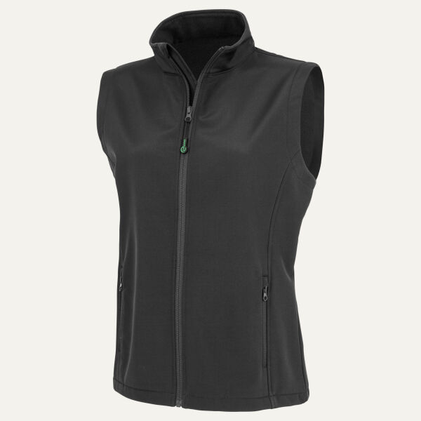 Result Genuine Recycled Ladies Printable Soft Shell Bodywarmer Thumbnail