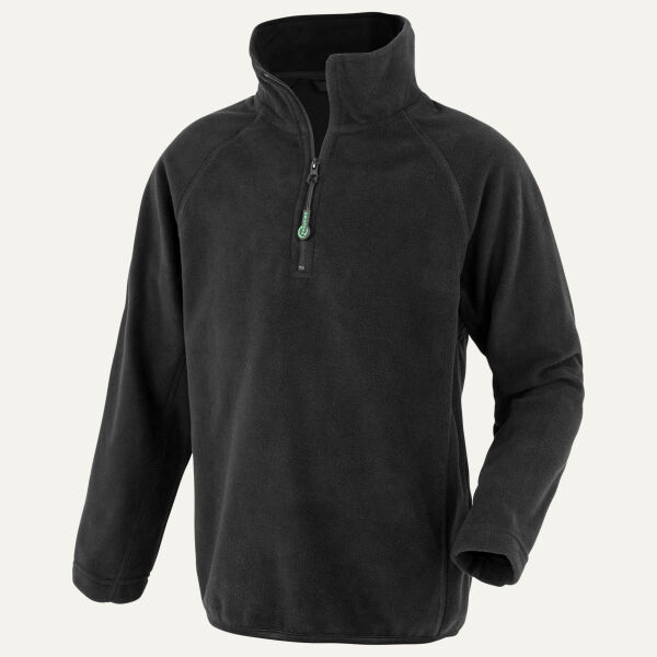 Result Genuine Recycled Kids Zip Neck Micro Fleece Thumbnail