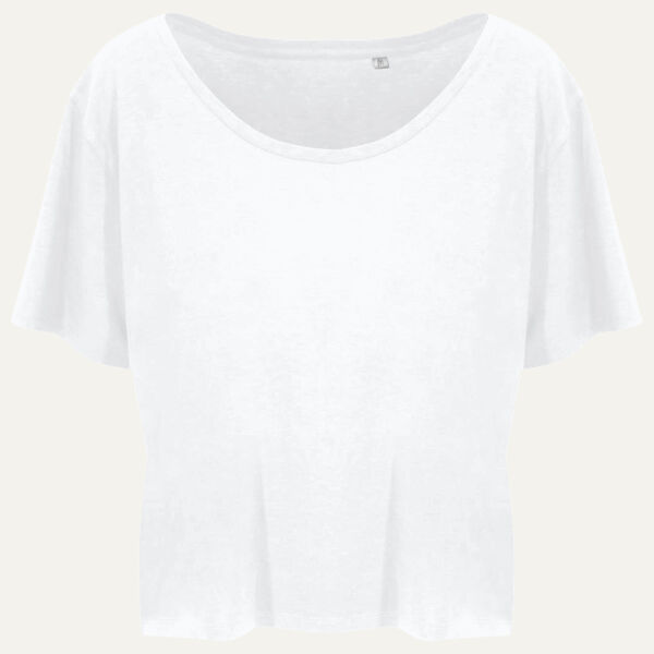 Ecologie Ladies Daintree EcoViscose Cropped T-Shirt Thumbnail