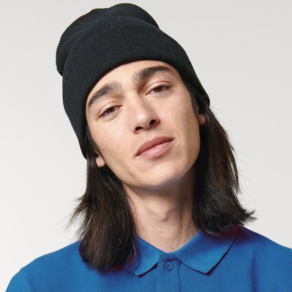 Rib beanie in unisex fit (STAU772) Thumbnail
