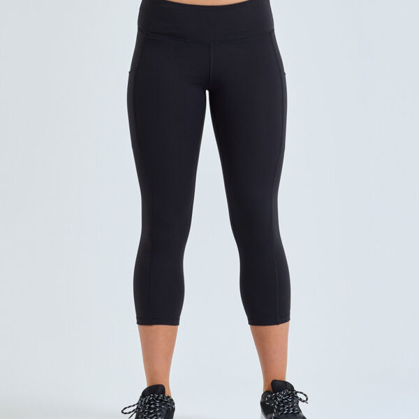 Women's TriDri® recycled capri leggings Thumbnail