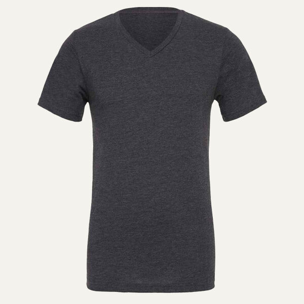 Canvas Unisex Heather CVC V Neck T-Shirt Thumbnail
