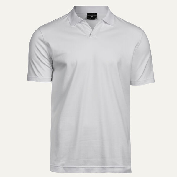 Tee Jays Luxury Stretch V Neck Polo Shirt Thumbnail