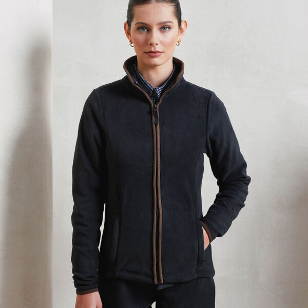Women’s artisan fleece jacket Thumbnail