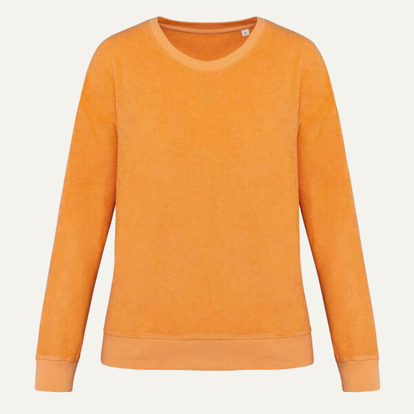 Native Spirit Ladies Terry Towel Sweatshirt Thumbnail