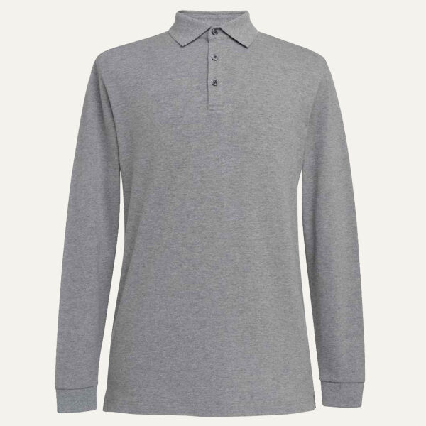 Brook Taverner Frederick Long Sleeve Polo Shirt Thumbnail