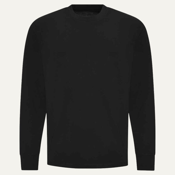 AWDis Unisex Oversize 100 Long Sleeve T-Shirt Thumbnail