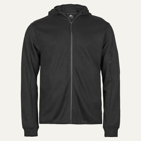 Tee Jays Athletic Hooded Full Zip Sweat Jacket Thumbnail