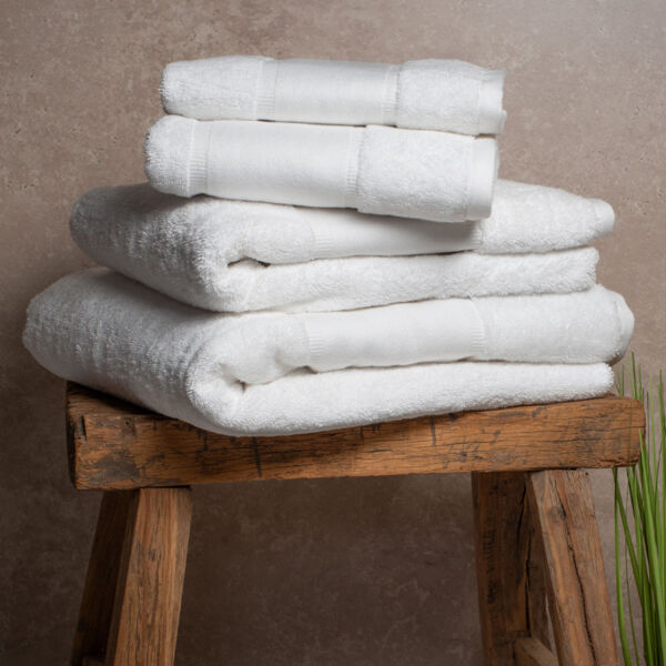 Towel City Organic Printable Border Hand Towel Thumbnail