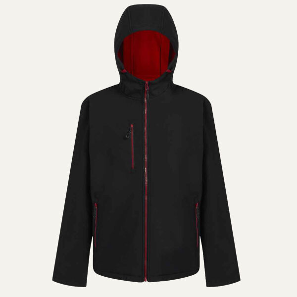 Regatta Navigate Two Layer Hooded Soft Shell Jacket Thumbnail