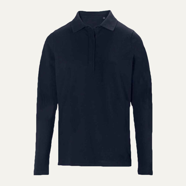 NEOBLU Ladies Owen Long Sleeve Piqué Polo Shirt Thumbnail