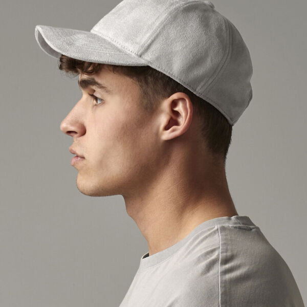 Faux suede 6-panel cap Thumbnail