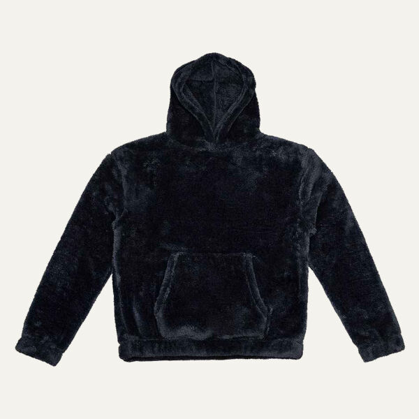 Brand Lab Unisex Fluffy Fleece Hoodie Thumbnail