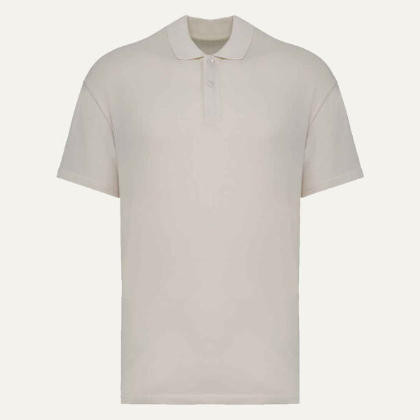 Native Spirit Drop Shoulder Piqué Polo Shirt Thumbnail