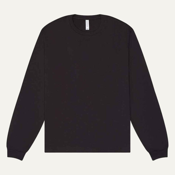 Canvas Unisex Heavyweight Long Sleeve Boxy T-Shirt Thumbnail