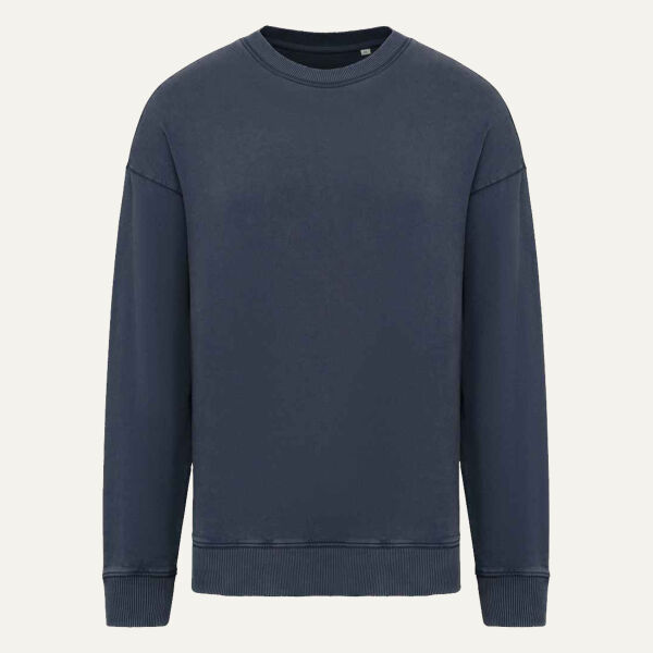 Native Spirit Unisex Washed Effect Oversize Sweatshirt Thumbnail