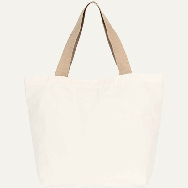 Kimood Large Recycled Flat-Bottom Shopping Bag Thumbnail