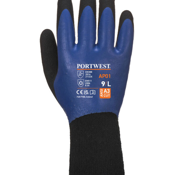 Cold 13 Latex aqua gloves (AP01) Thumbnail