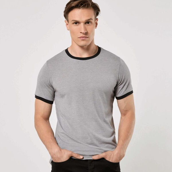 FASHION FIT RINGER TEE Thumbnail