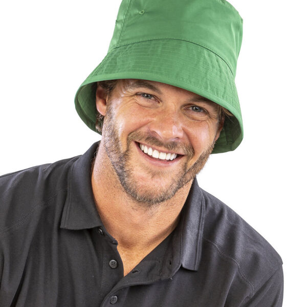 Recycled bound edge bucket hat Thumbnail
