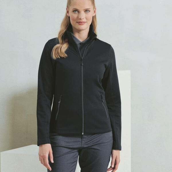 WOMENS SPUN DYED ZIP THROUGH S Thumbnail