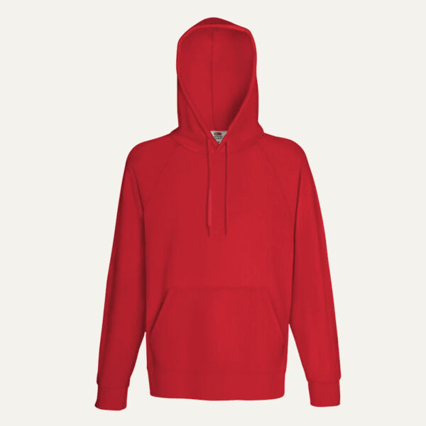 Fruit of the Loom Lightweight Hooded Sweatshirt Thumbnail