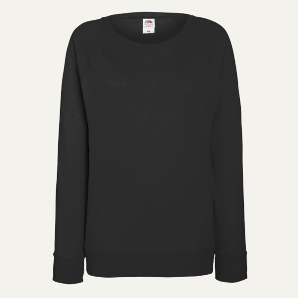 Fruit of the Loom Lady Fit Lightweight Raglan Sweatshirt Thumbnail