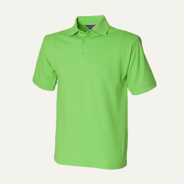 Henbury Heavy Poly/Cotton Piqué Polo Shirt Thumbnail