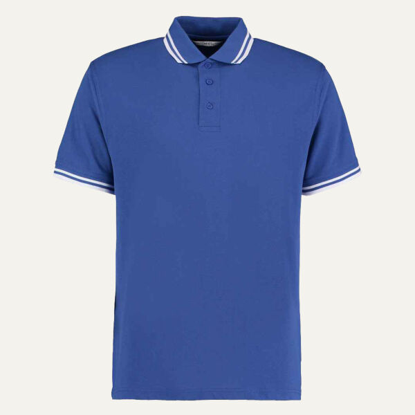 Kustom Kit Contrast Tipped Poly/Cotton Piqué Polo Shirt Thumbnail