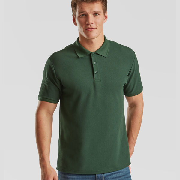 Fruit of the Loom Heavy Poly/Cotton Piqué Polo Shirt Thumbnail