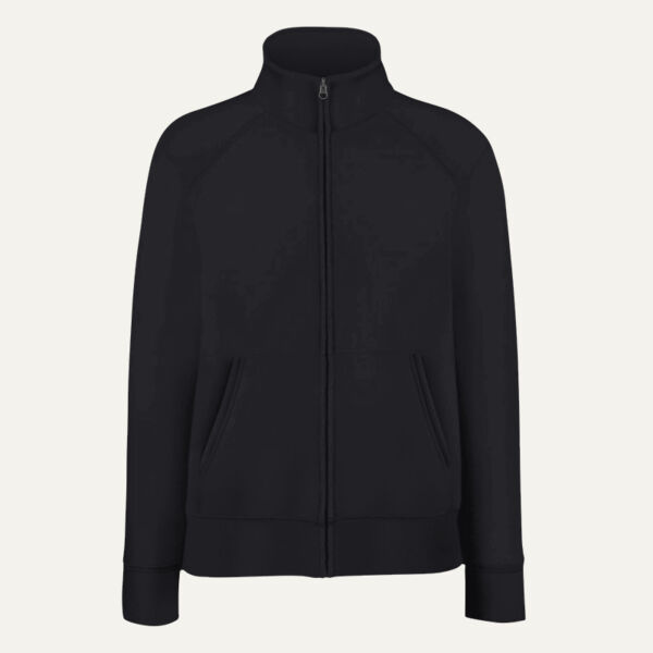 Fruit of the Loom Premium Lady Fit Sweat Jacket Thumbnail