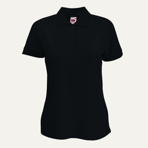 Fruit of the Loom Lady Fit Piqué Polo Shirt Thumbnail