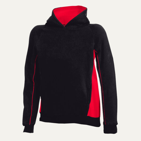 Finden + Hales Kids Contrast Hooded Sweatshirt Thumbnail