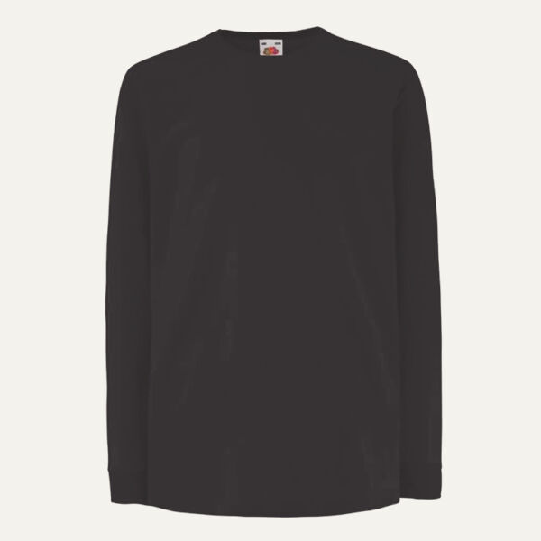 Fruit of the Loom Kids Long Sleeve Value T-Shirt Thumbnail