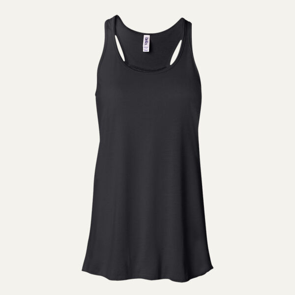 Bella Ladies Flowy Racer Back Tank Top Thumbnail