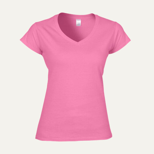 Gildan Ladies SoftStyle® V Neck T-Shirt Thumbnail