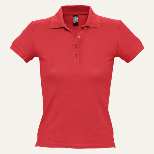 SOL'S Ladies People Cotton Piqué Polo Shirt Thumbnail