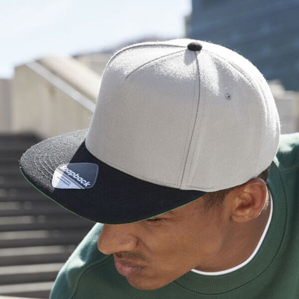 Beechfield Original Flat Peak Snapback Cap Thumbnail