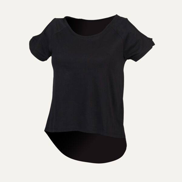 SF Clothing Ladies Drop Tail T-Shirt Thumbnail