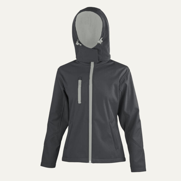 Result Core Ladies Hooded Soft Shell Jacket Thumbnail