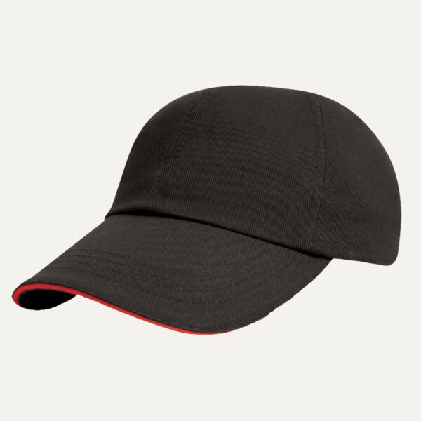 Result Low Profile Heavy Brushed Cotton Cap with Sandwich Peak Thumbnail