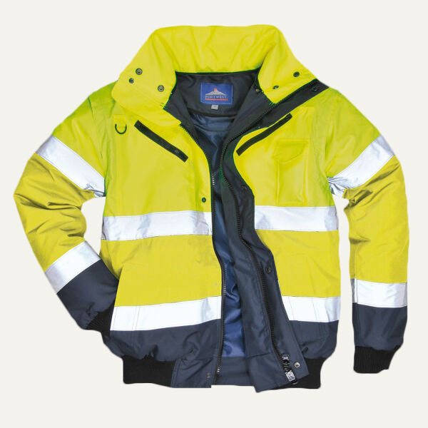 Portwest 3-in-1 Hi-Vis Bomber Jacket Thumbnail