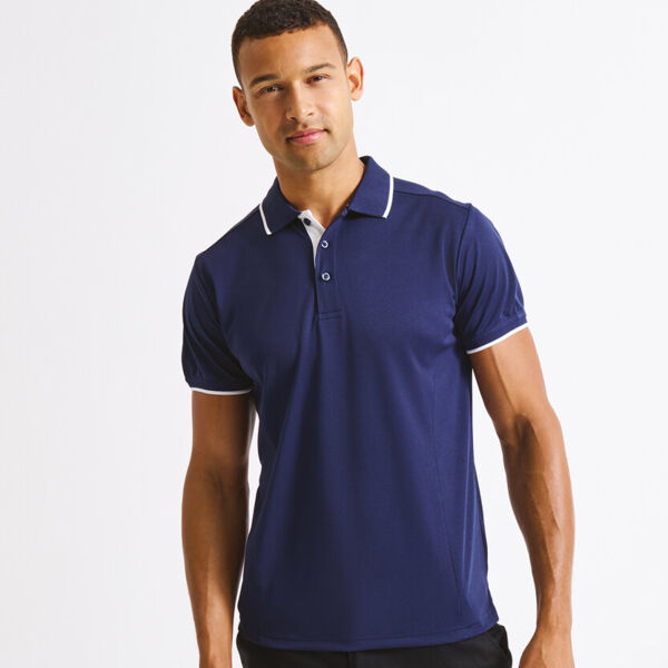 Contrast Coolchecker® polo Thumbnail