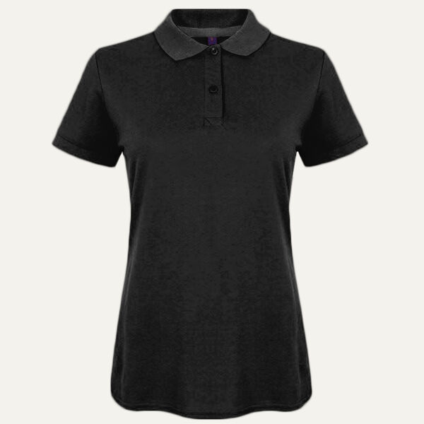 Henbury Ladies Modern Fit Cotton Piqué Polo Shirt Thumbnail