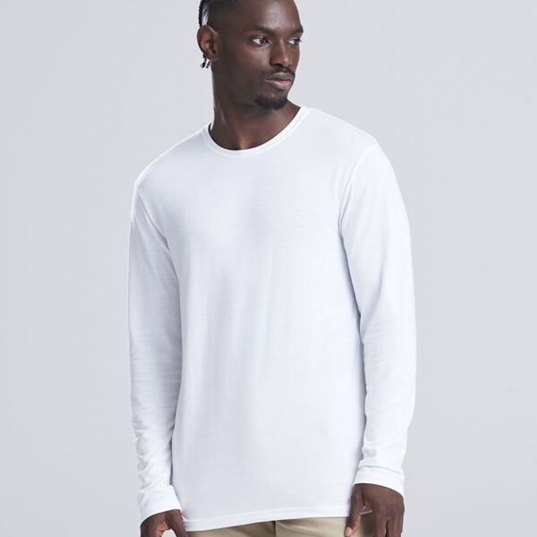 AWDis Long Sleeve Tri-Blend T-Shirt Thumbnail