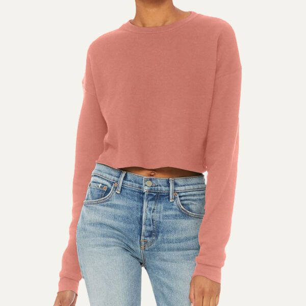 Bella Ladies Cropped Sweatshirt Thumbnail