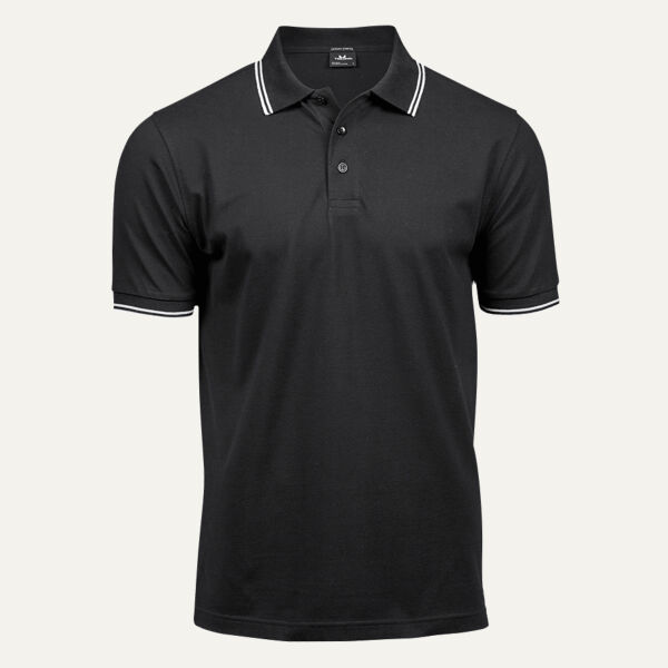 Tee Jays Luxury Stretch Tipped Polo Shirt Thumbnail
