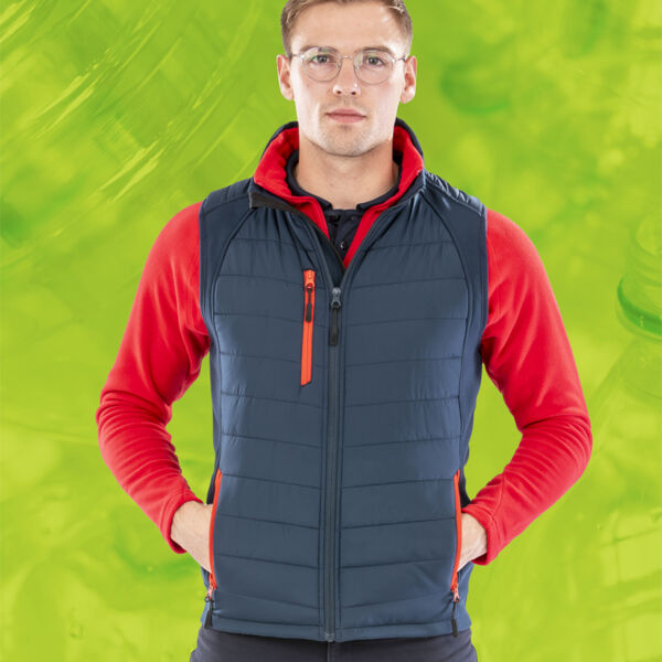 Result Recycled Compass Padded Gilet Thumbnail